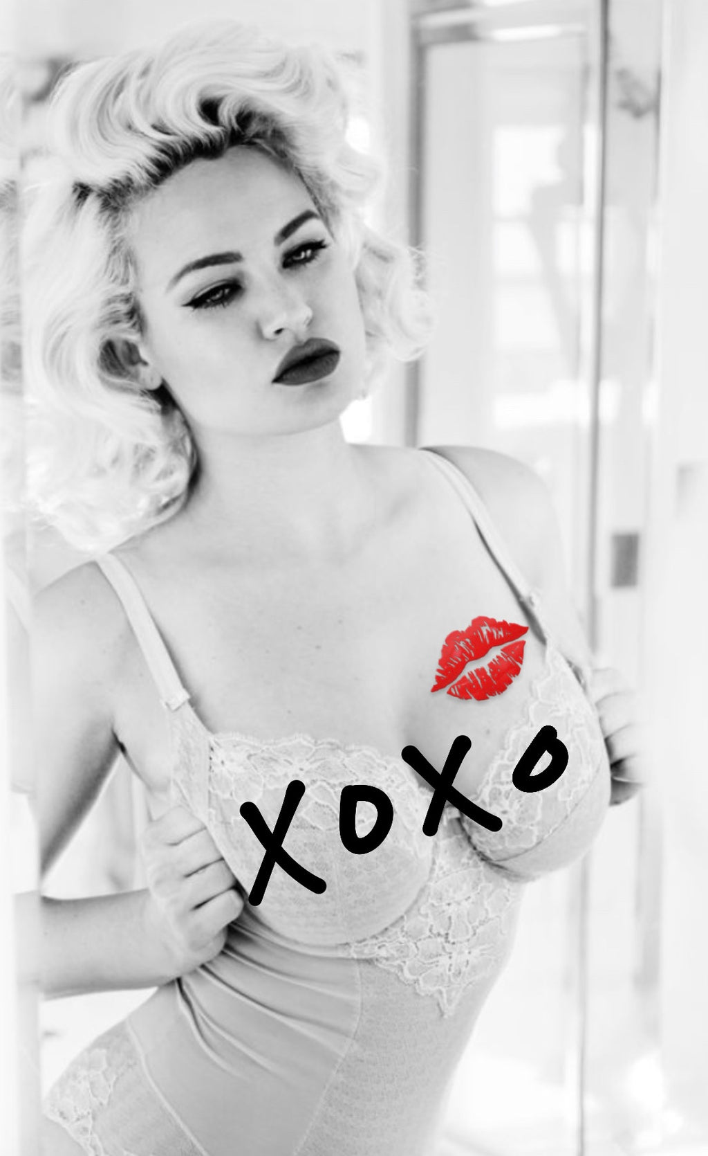 "MIRROR, MIRROR" (B&W) 8"x10" Print